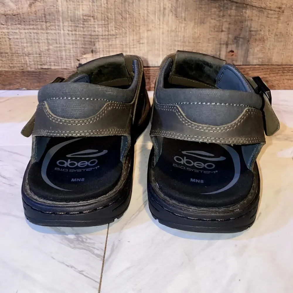 Abeo B.I.O. System Brandon Leather Black Size 8